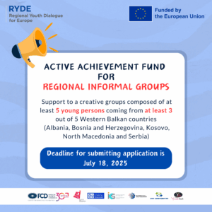 Call for Proposals for the Active Achievement Fund for Regional Informal Groups is open!