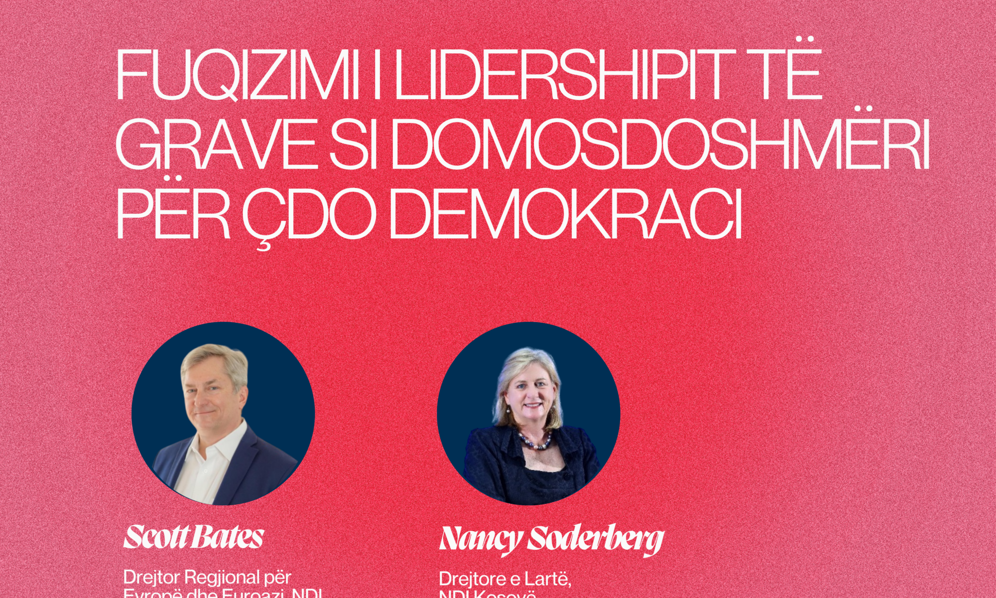 Fuqizimi i lidershipit të grave si domosdoshmëri për çdo demokraci