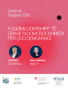 Fuqizimi i lidershipit të grave si domosdoshmëri për çdo demokraci